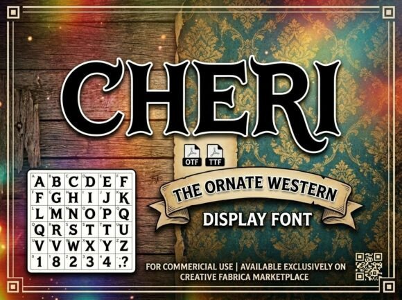 Cheri: Redefining Cowboy-Chic in Modern Graphic Design