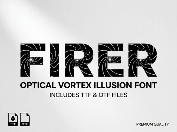 Firer: The Decorative Display Font for Bold Visual Impact