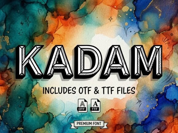 Kadam: Redefine Your Visual Language with 3D Typography