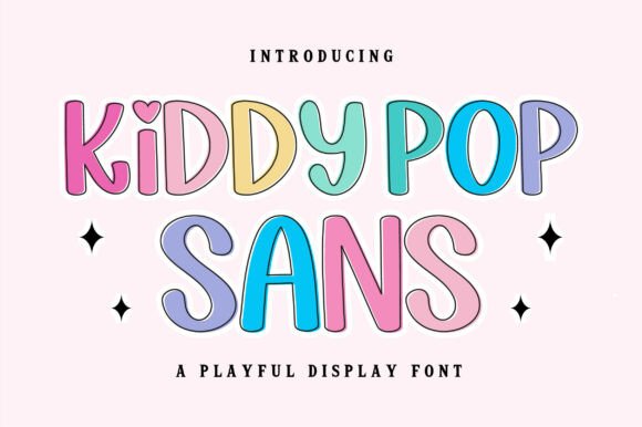 Kiddy Pop Sans: Injecting Playful Energy into Modern Design